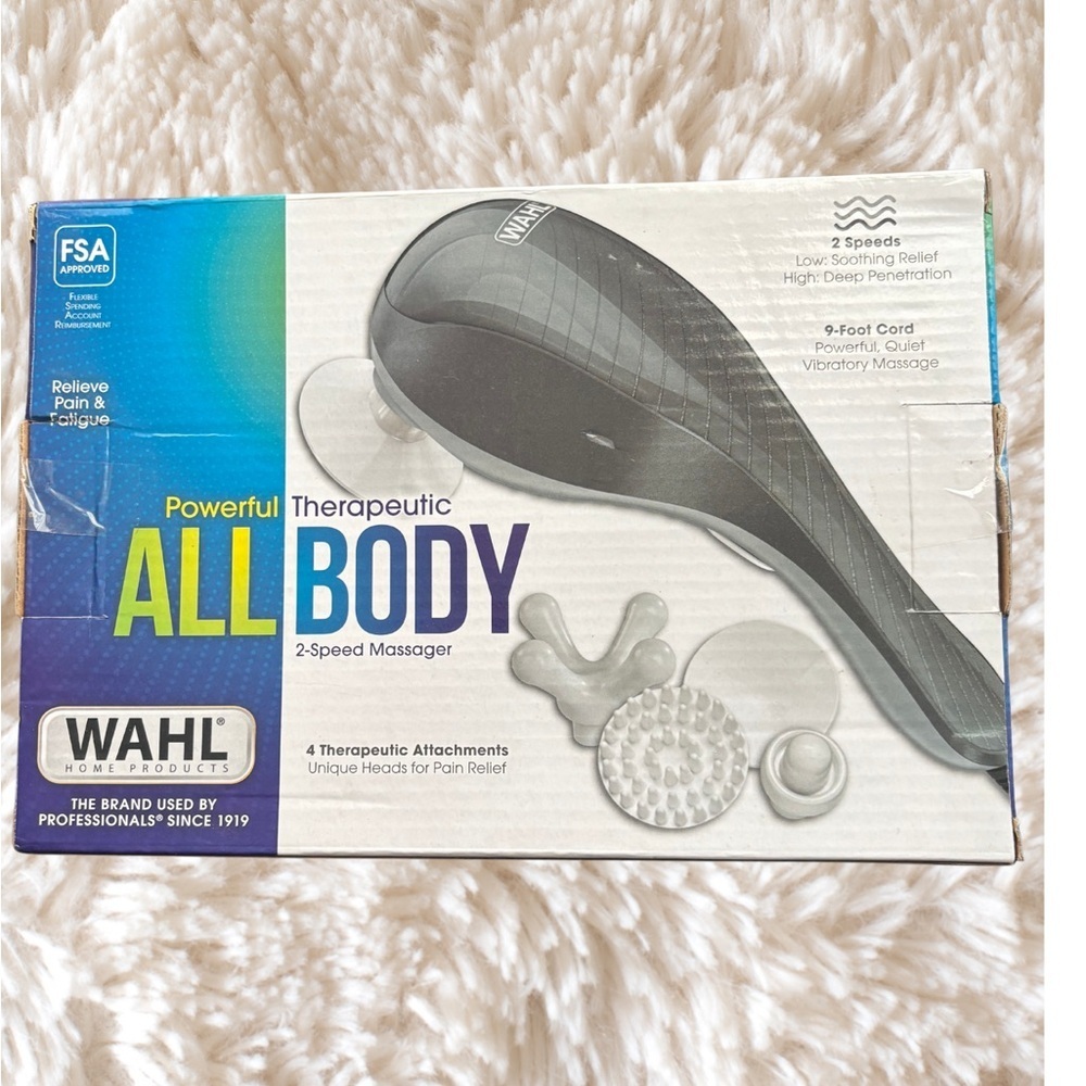Wahl Gray All Body 2-Speed Massager - Picture 2 of 3